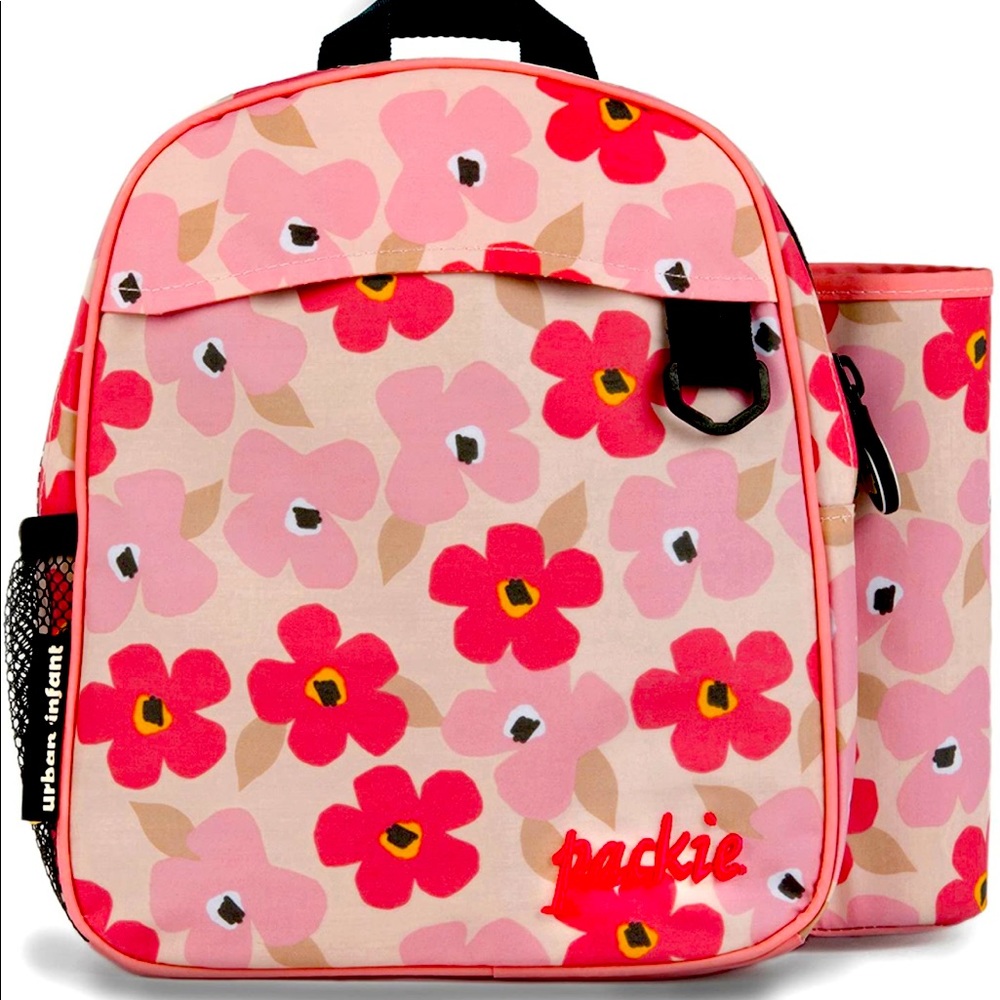 Urban Infant Packie Toddler/Preschool Backpack in Poppies